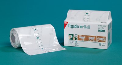 Solventum Tegaderm Film Roll, Transparent, 10 cm x 10m. - Roll