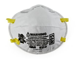 3m Mask Respiratory And Surgical Molded Cup Design - Non-Returnable 8210N — Box of 20 — product image