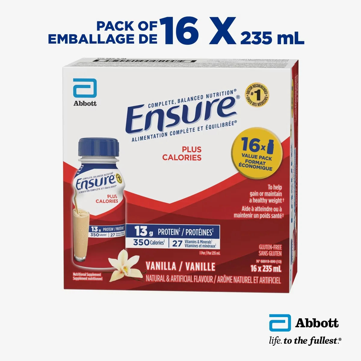 Ensure Plus Calories VANILLA product detail