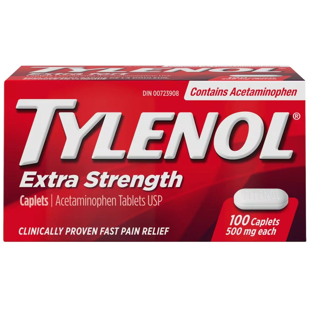 Tylenol Extra Strength Pain Relief Acetaminophen 500 mg product image