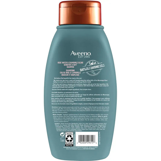 Aveeno Rose Water & Chamomile Shampoo product detail