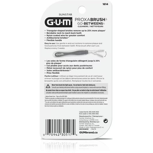 Gum Proxabrush Go-Betweens , Wide - 8Ct product detail