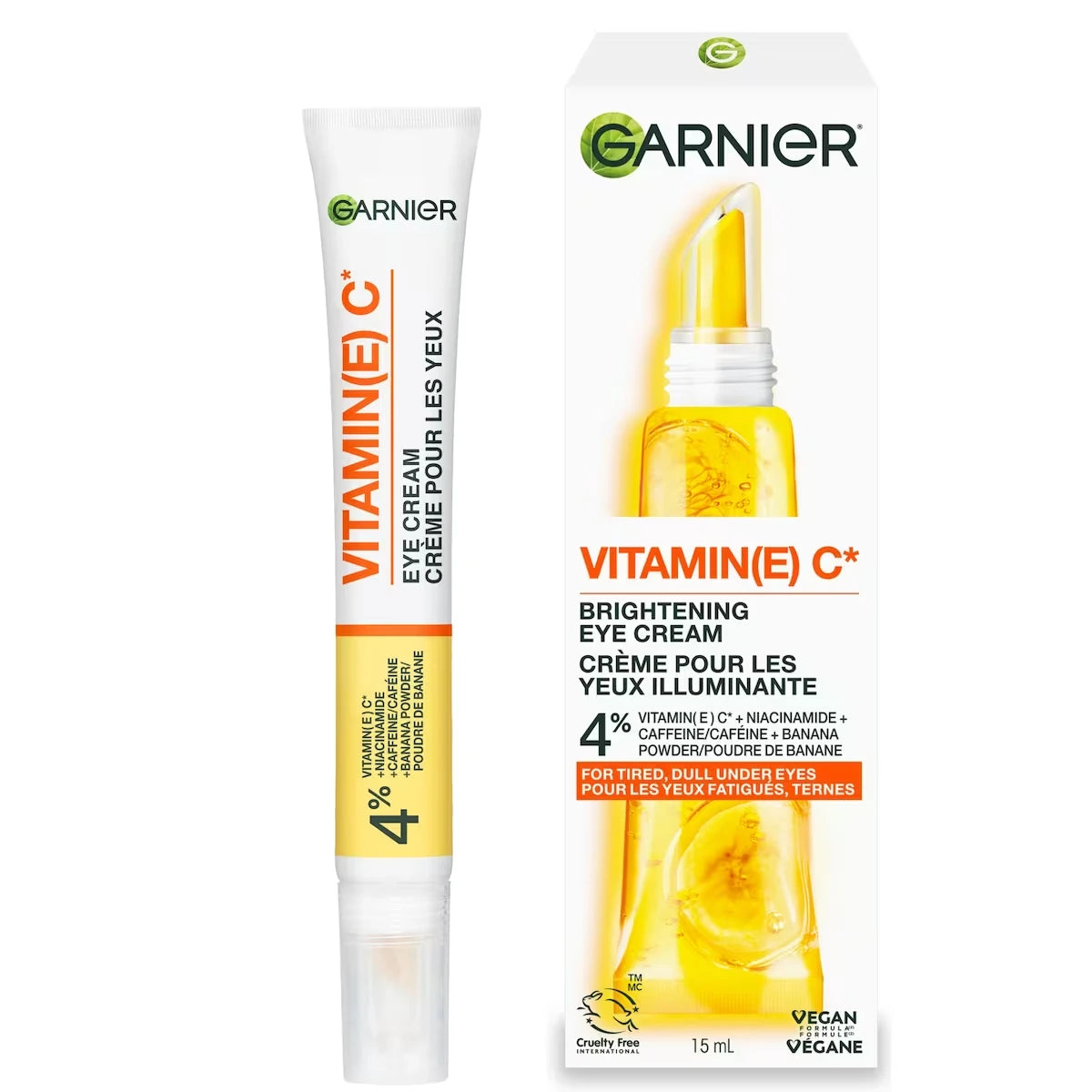 Garnier SkinActive, Brightening Eye Cream, Vitamin C* product image