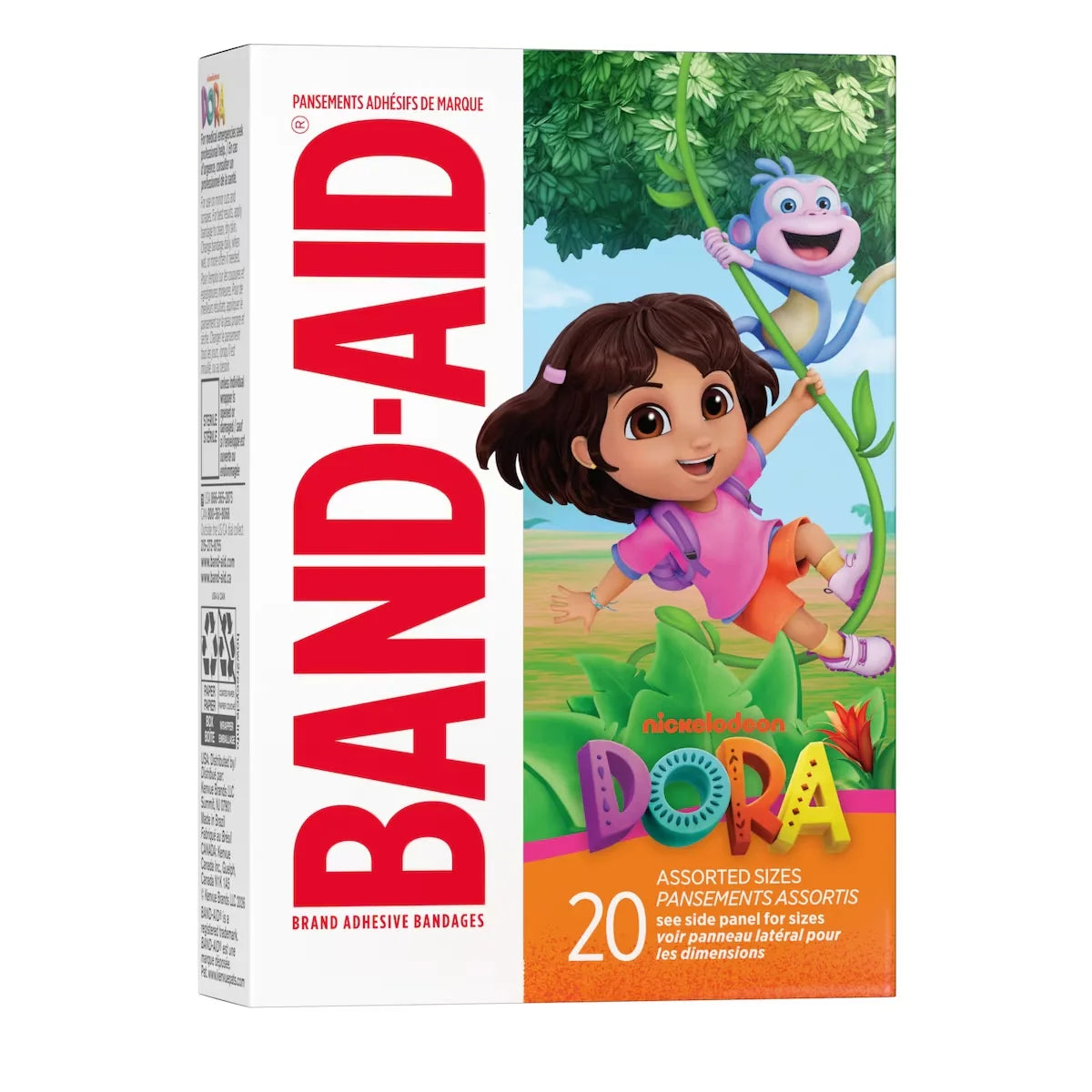 Band-Aid First Aid Bandages for Kids, Nickelodeon Dora product detail
