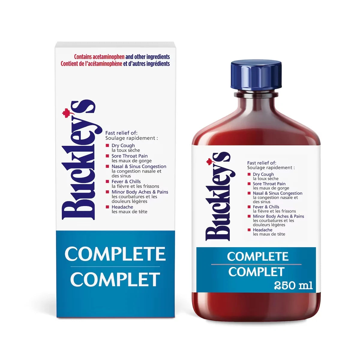Buckleys Buckley's® Complete Cough Cold & Flu Syrup Sucrose-Free 250mL product detail