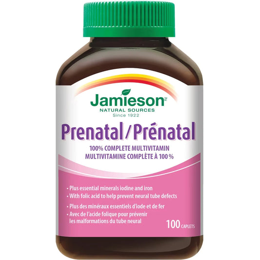 Jamieson Prenatal 100% Complete Multivitamin product detail