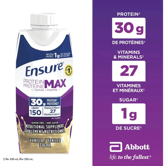 Ensure Protein Max 30 g Nutrition Shake Supplement product detail