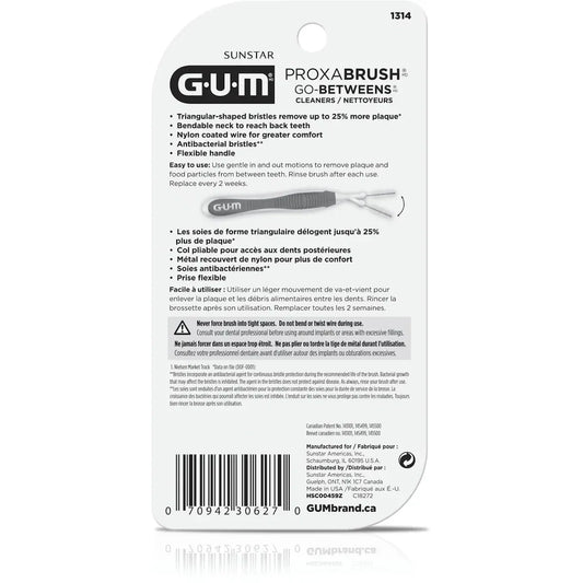 Gum Proxabrush Go-Betweens , Ultra Tight - 8Ct 8 count product detail