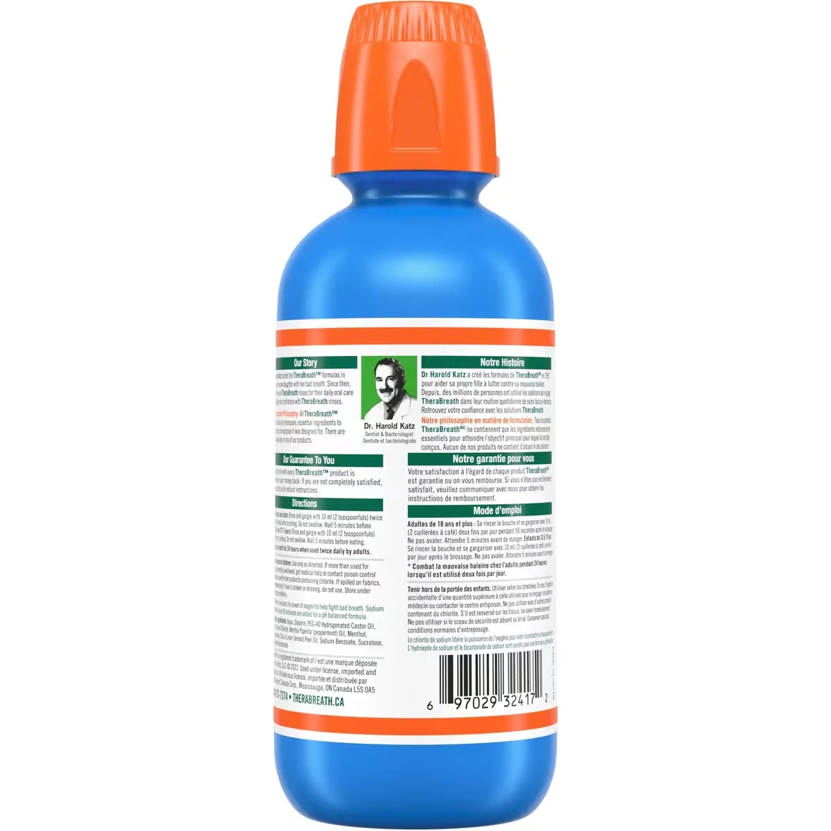 TheraBreath Fresh Breath Oral Rinse Icy Mint product detail