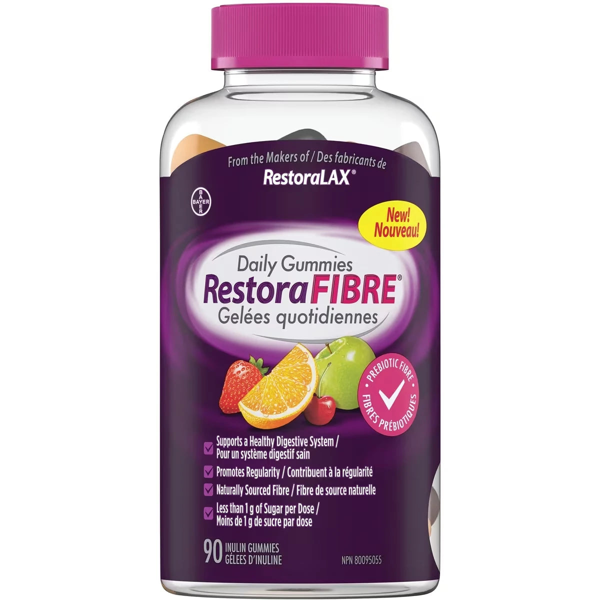 Restoralax RestoraFIBRE Daily Gummies 90 Count product image