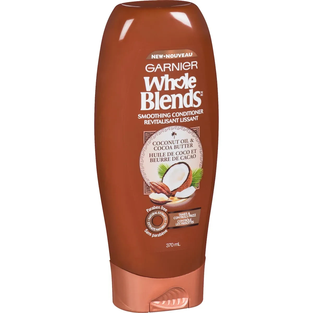 Garnier Whole Blends Conditioner, For Frizzy Hair, Coconut Oil & Cocoa Butter product detail