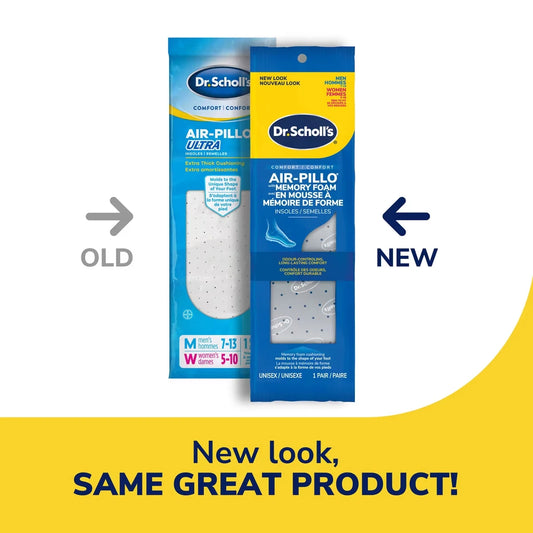 Dr. Scholl's Air-Pillo® with Memory Foam Insoles, Unisex, Trim to Fit Inserts product detail