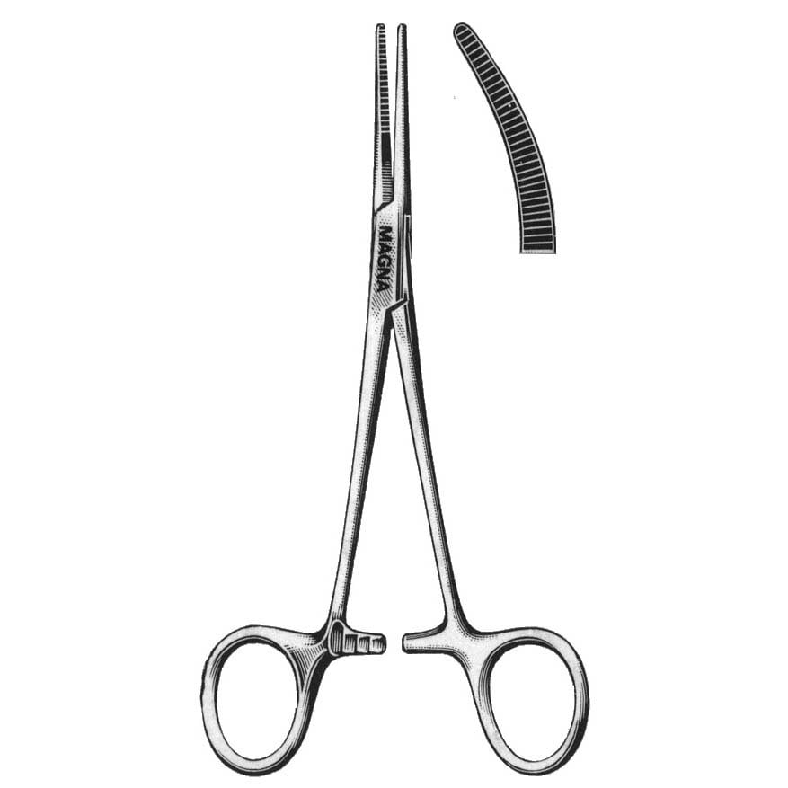 Hemostatic Forceps Kelly Magna (5.5 in) 1 Unit Curved