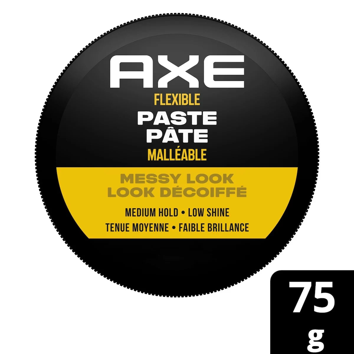 Axe Mens Styling Paste hair styling for a Messy Look Flexible Medium Hold, Low Shine product detail