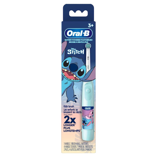 Oral B Kid's Electric Battery Powered Toothbrush for Ages 3+, Extra Soft Bristles alternate view