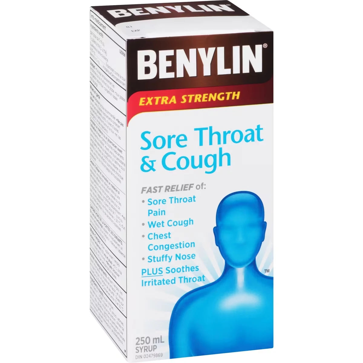 Benylin Extra Strength Sore Throat & Cough Relief Syrup product detail