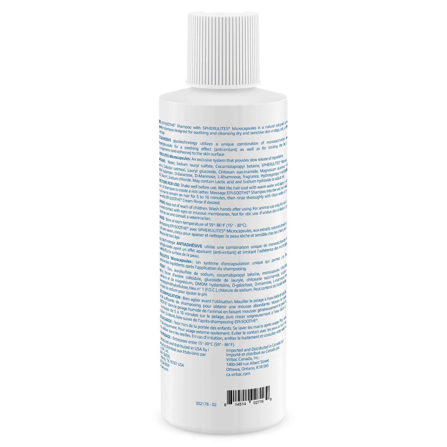 Epi - Soothe Shampoo 473 mL Bottle - additional product view 2