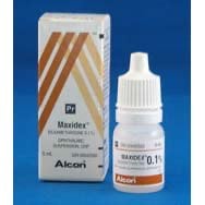 Maxidex Ophtalmic Suspension 1 Bottle of 5 mL