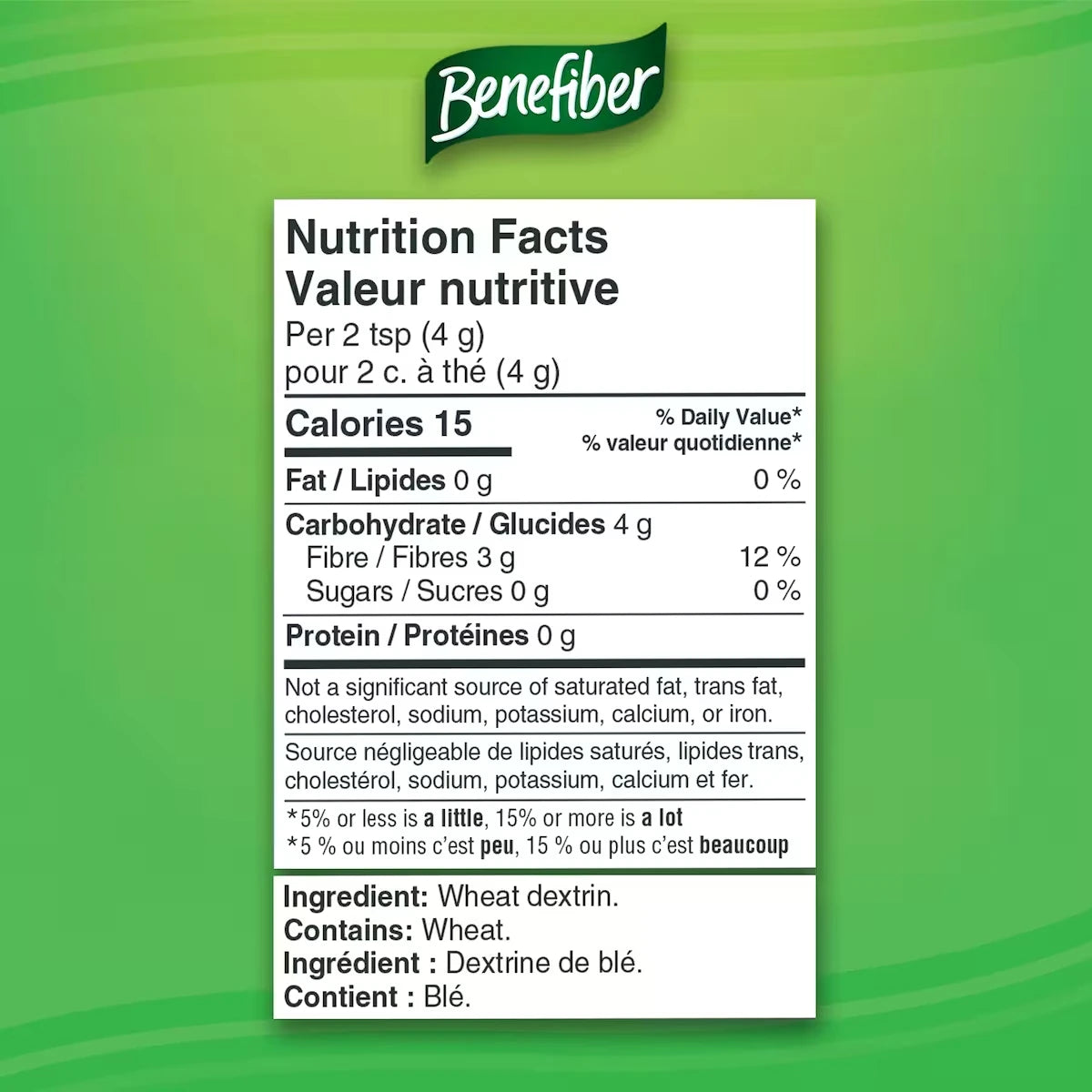 Benefiber Prebiotic Dietary Fibre Powder, Daily Fibre, 248 g product detail