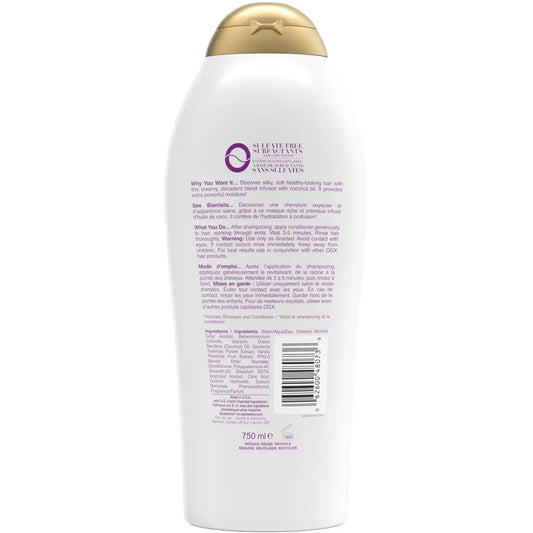 OGX Extra Strength Damage Remedy + Coconut Oil Conditioner product detail