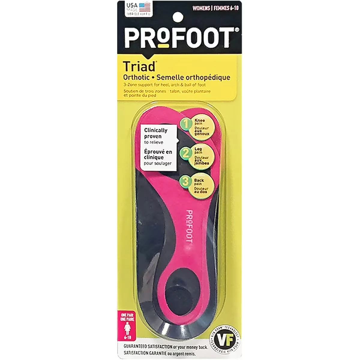 Profoot Triad Orthotic, Women’s view 2