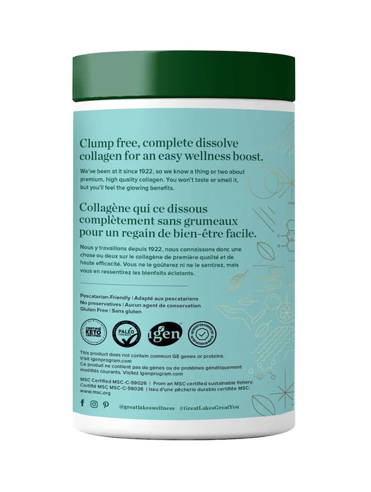 Great Lakes Wellness Marine Collagen Peptides Unflavoured product detail