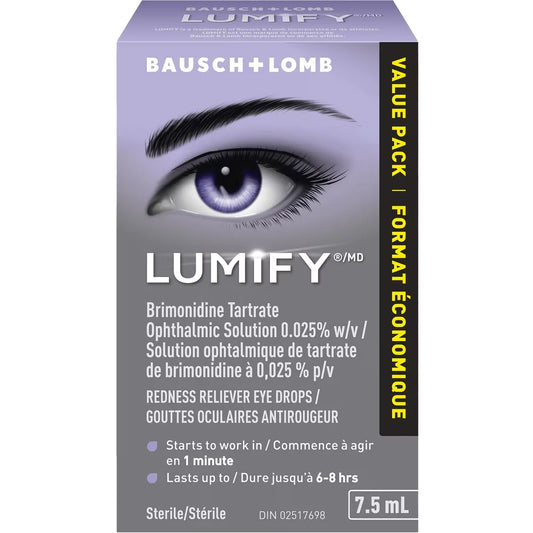Lumify Redness Reliever Eye Drops Value Size product detail