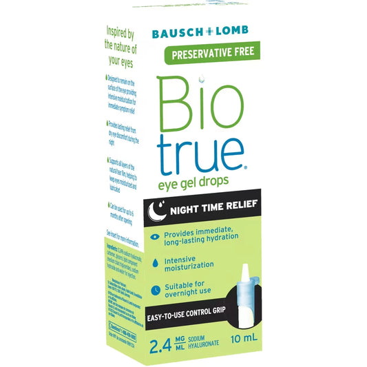 Biotrue Night Time Relief Preservative Free Eye Gel Drops product detail