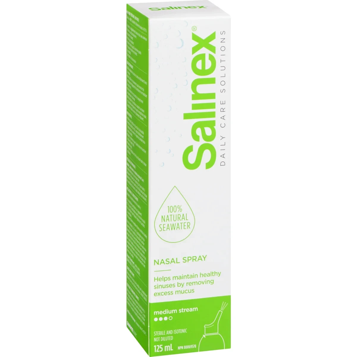 Salinex Daily Nasal Spray, Seawater Medium Stream product detail