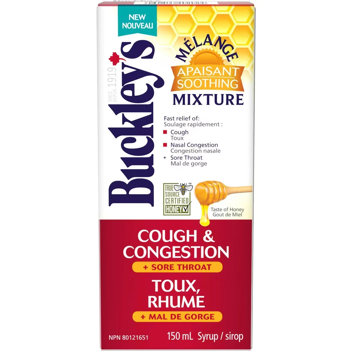 Buckleys Soothing Mixture, Syrup product image