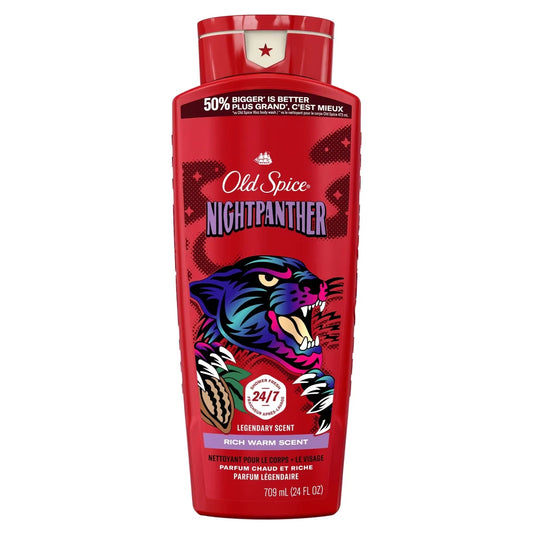 Old Spice Body Wash for Men, NightPanther 709 mL product detail