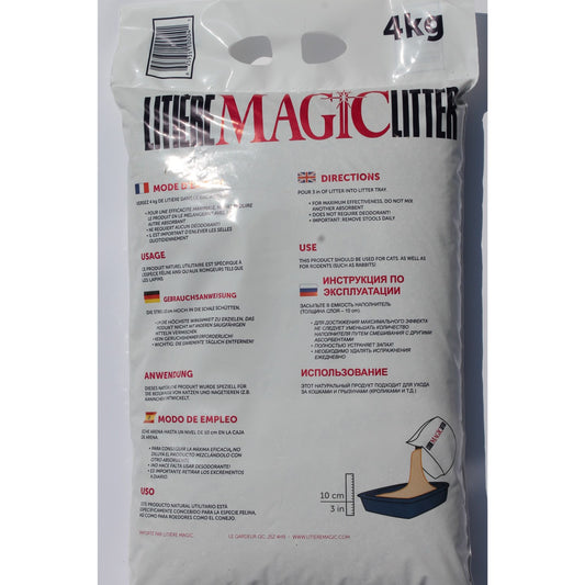 Magic Litter Non Clumping Litter for Cats 4 kg Bag - additional product view 2