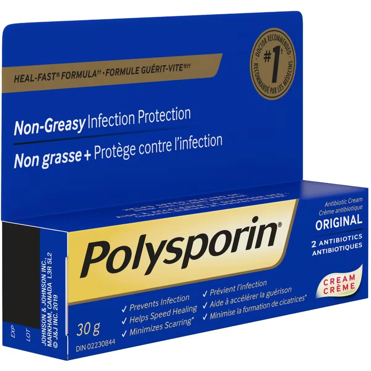 Polysporin Original Antibiotic Cream, Heal-Fast Formula product detail