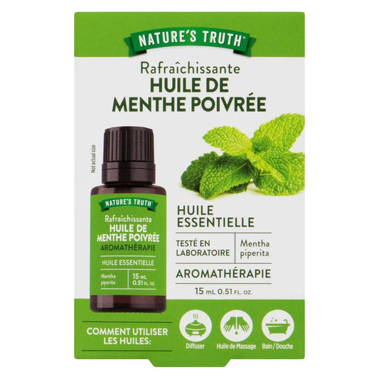 Nature's Truth Peppermint Essential Oil product detail