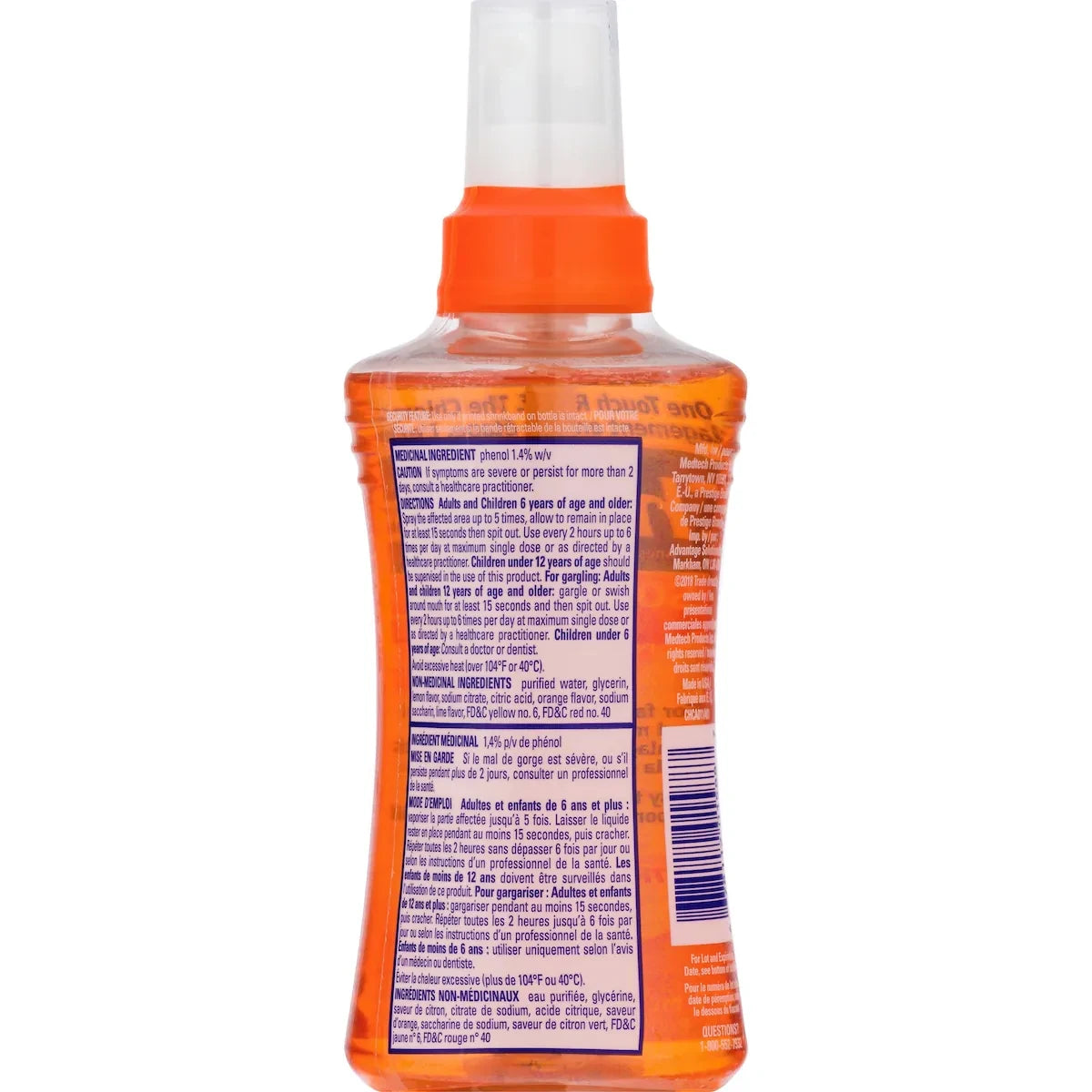 Chloraseptic Sore Throat Spray Soothing Citrus product detail