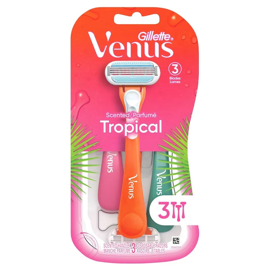 Venus Gillette Tropical Women's Disposable Razors - 3 Pack 3 count product detail