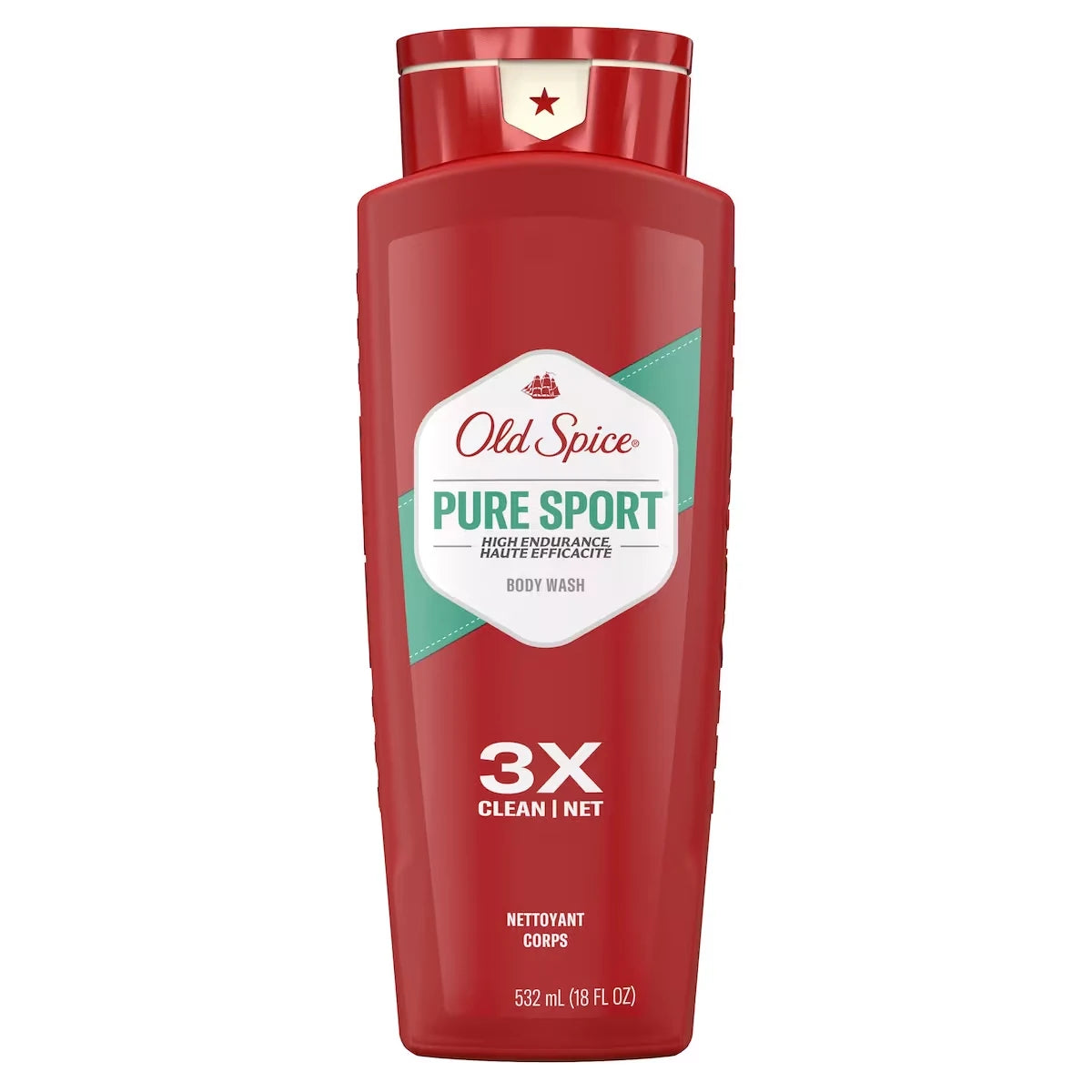 Old Spice High Endurance Pure Sport Scent Body Wash for Men, 532 mL product detail