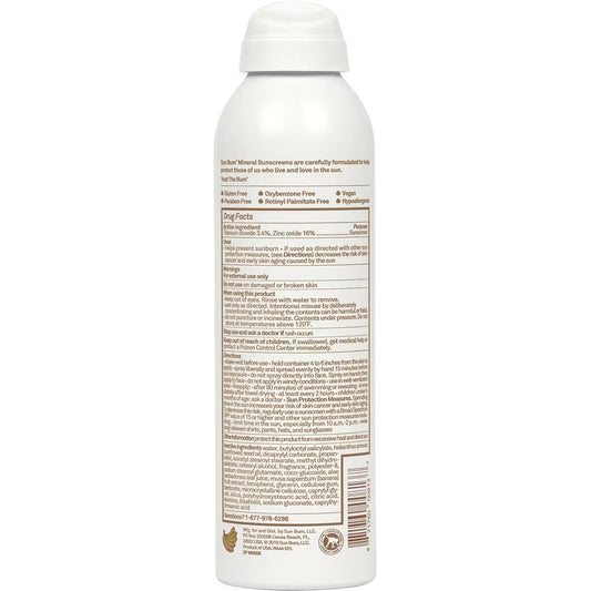 Sun Bum Mineral SPF 50 Sunscreen Spray product detail