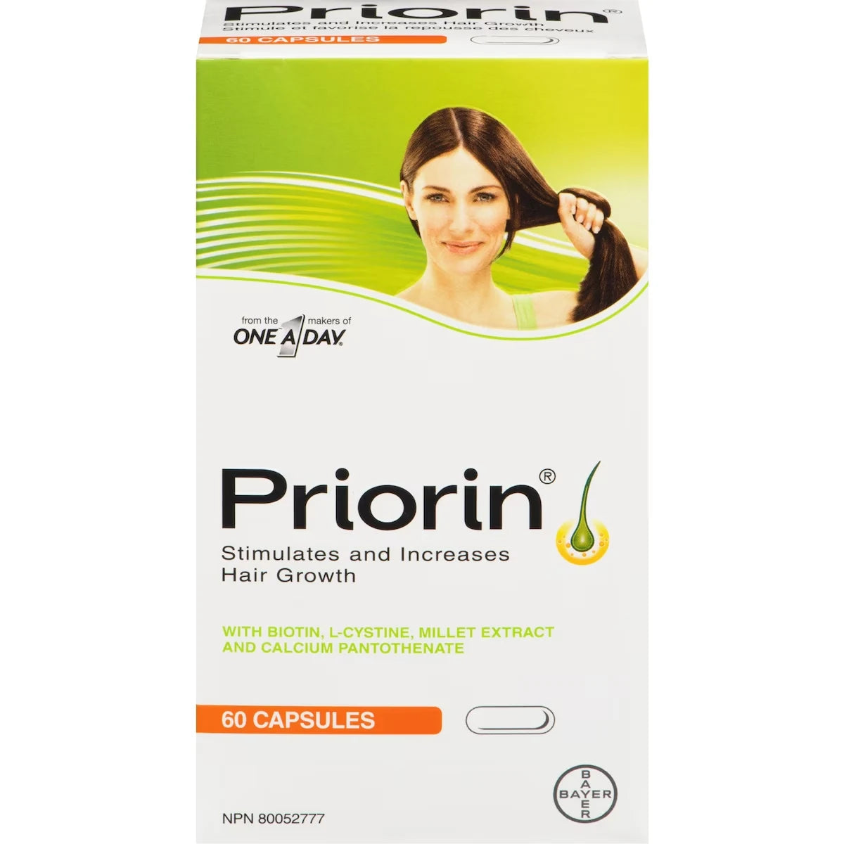 Priorin Hair Growth Stimulant, For Women And Men, With Biotin product package