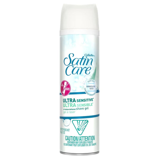Gillette Satin Care Ultra Sensitive Women's Shave Gel product detail