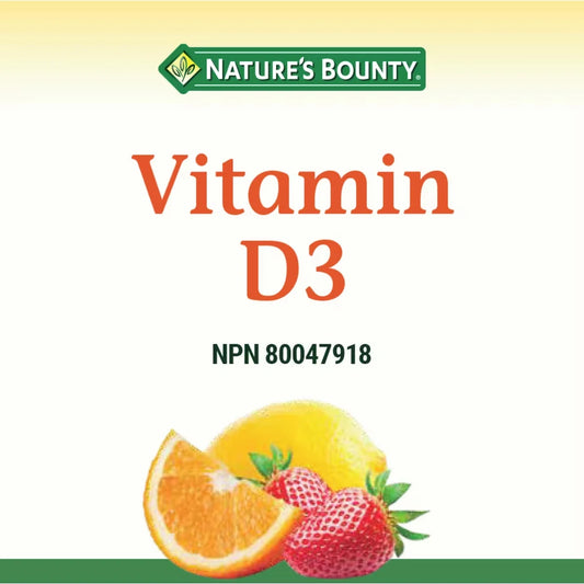 Natures Bounty Vitamin D3 Gummies, Supports Immune Function product detail