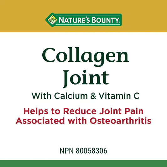 Natures Bounty Collagen Joint With Calcium & Vitamin C product detail