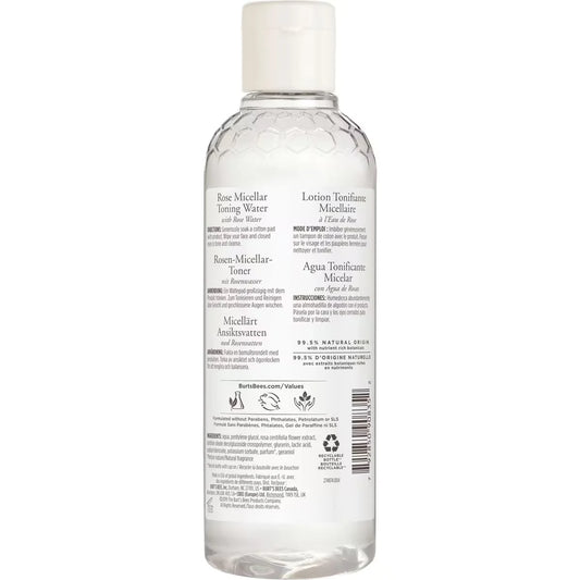 Burt's Bees Rose Micellar Toning Water product detail