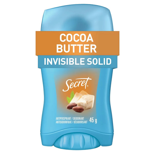 Secret Fresh Invisible Solid Antiperspirant and Deodorant for Women, Cocoa Butter alternate view
