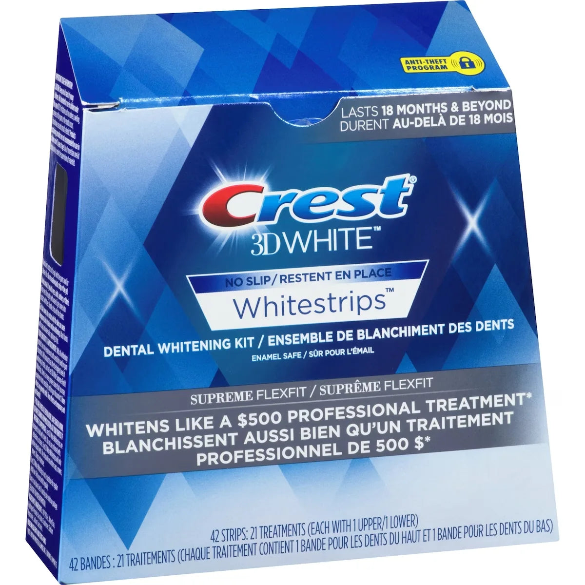 Crest 3D White Whitestrips Supreme FlexFit, 21 Treatments product detail