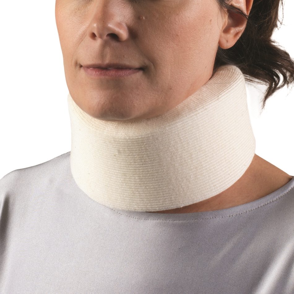 Airway Otc Soft Foam Cervical Collar S (13 1/2 - 15 1/2") Narrow (2 1/2") White 2394N-S — Each — product image