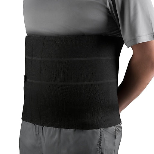 Airway Otc Maximum Heavy Duty Four Panel Abdominal Binder 12" Black, 2 X-Large (45-48") 2510BL-2L — Each — product image