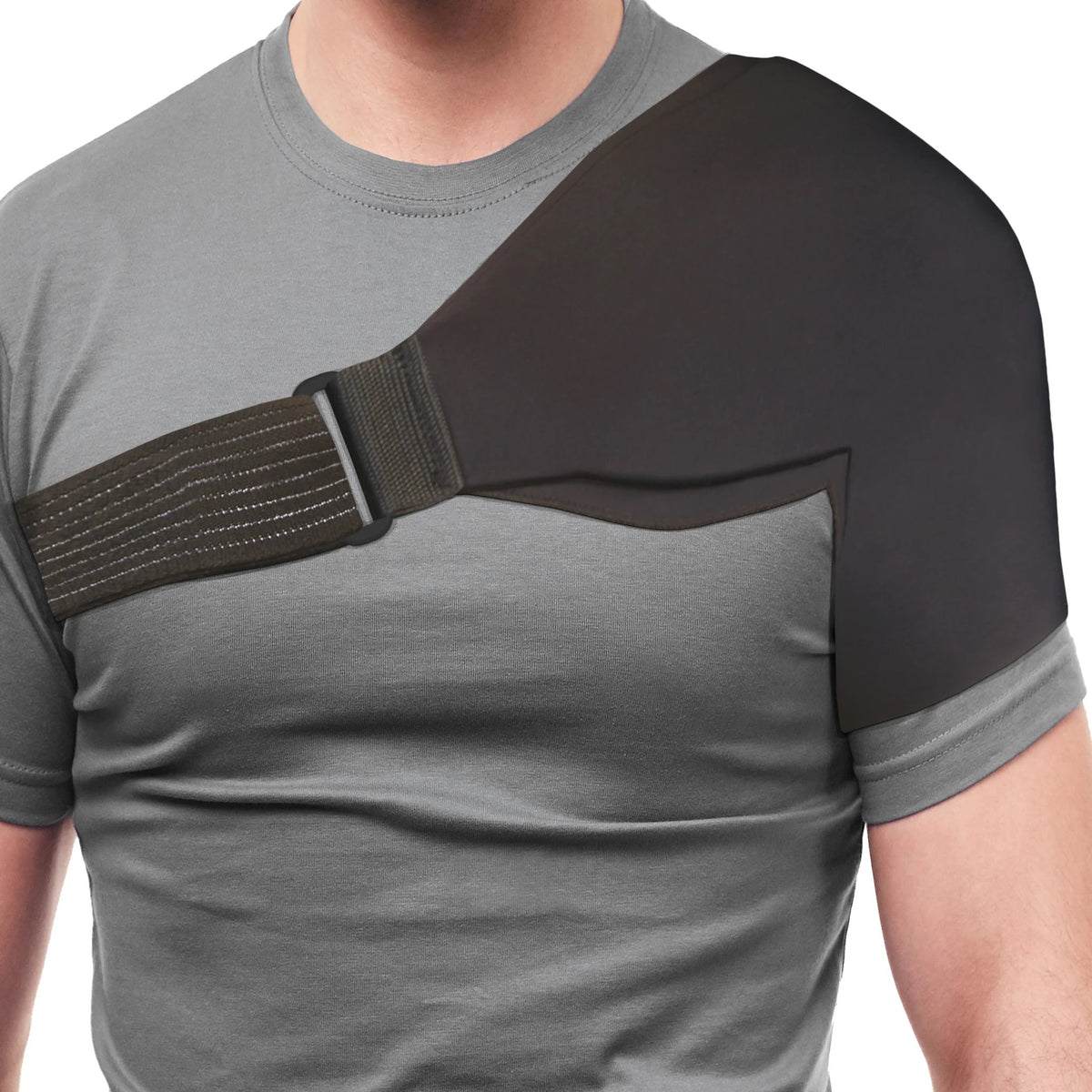 Airway Otc Shoulder Gel Wrap, 360 Degree Hot/Cold Compress Coverage, Black, One Size 2564 — Each — product image