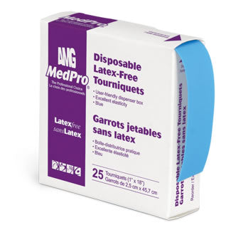 Amg Medpro Latex-Free Tourniquet 118-784 — Box of 250 — product image