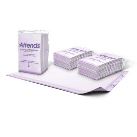 Attends 36865 - Attends All-in-One Maximum Premium Underpads 30"X36" - 12 Bags Of 5 ASBM-3036 — — product image